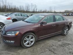 Salvage cars for sale from Copart Leroy, NY: 2014 Volkswagen Passat SEL