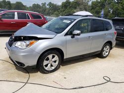 Salvage cars for sale at Ocala, FL auction: 2014 Subaru Forester 2.5I Touring