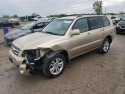 Toyota salvage cars for sale: 2006 Toyota Highlander Hybrid