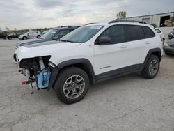 Salvage cars for sale from Copart Kansas City, KS: 2020 Jeep Cherokee Trailhawk