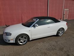 Audi A4 salvage cars for sale: 2007 Audi A4 2.0T Cabriolet Quattro