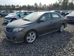 Salvage cars for sale at Windham, ME auction: 2013 Toyota Corolla Base