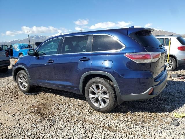 2015 Toyota Highlander LE