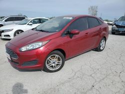 Salvage cars for sale from Copart Kansas City, KS: 2017 Ford Fiesta SE