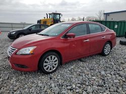 Salvage cars for sale at Barberton, OH auction: 2014 Nissan Sentra S