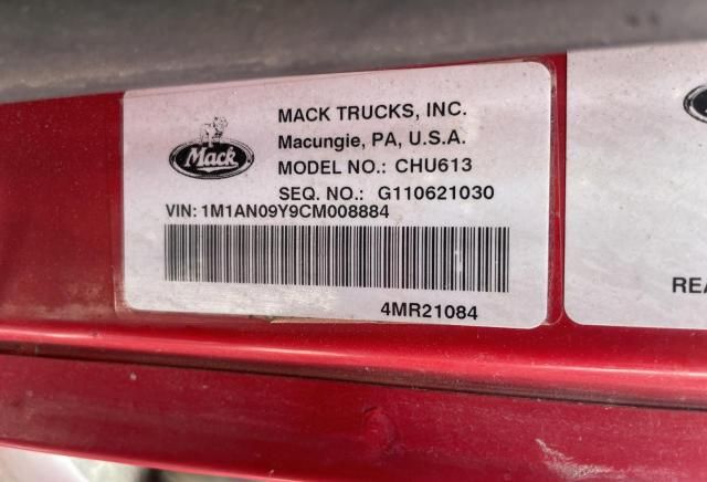 2012 Mack 600 CHU600