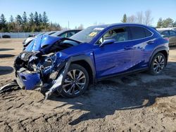 Salvage cars for sale from Copart Bowmanville, ON: 2019 Lexus UX 250H