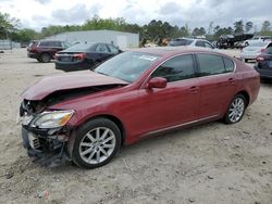 Salvage cars for sale at Hampton, VA auction: 2006 Lexus GS 300