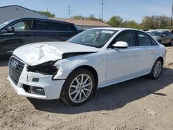 Salvage cars for sale from Copart Columbus, OH: 2015 Audi A4 Premium Plus