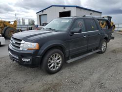 Salvage cars for sale at Airway Heights, WA auction: 2017 Ford Expedition EL Limited