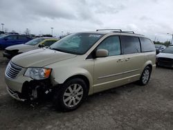 Salvage cars for sale at Indianapolis, IN auction: 2011 Chrysler Town & Country Touring L