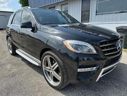 Mercedes-Benz M-Class salvage cars for sale: 2015 Mercedes-Benz ML 400 4matic