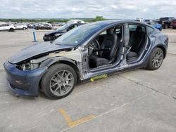 2022 Tesla Model 3 en venta en Grand Prairie, TX