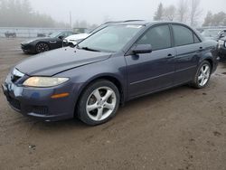 Salvage cars for sale from Copart Ontario Auction, ON: 2007 Mazda 6 I