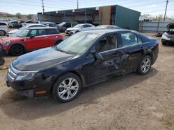 Salvage cars for sale at Colorado Springs, CO auction: 2012 Ford Fusion SE