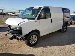 Salvage trucks for sale at Houston, TX auction: 2018 GMC Savana G2500