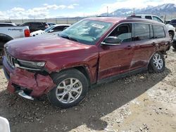 Salvage SUVs for sale at auction: 2021 Jeep Grand Cherokee L Limited