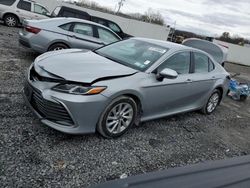 Salvage cars for sale at Albany, NY auction: 2021 Toyota Camry LE