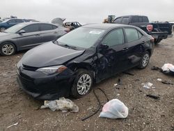 Toyota Corolla l salvage cars for sale: 2018 Toyota Corolla L