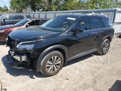 Salvage cars for sale at Riverview, FL auction: 2024 Nissan Pathfinder SL