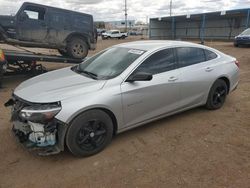 Salvage cars for sale from Copart Colorado Springs, CO: 2017 Chevrolet Malibu LS