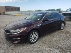 Salvage cars for sale at Kansas City, KS auction: 2018 KIA Optima LX