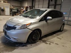 Salvage cars for sale at Kansas City, KS auction: 2014 Nissan Versa Note S