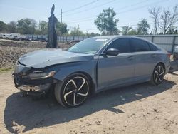 Honda salvage cars for sale: 2021 Honda Accord Sport