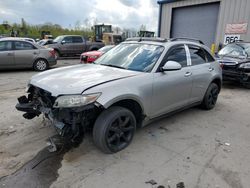 Salvage cars for sale at Duryea, PA auction: 2005 Infiniti FX35