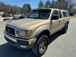 Salvage cars for sale from Copart North Billerica, MA: 2001 Toyota Tacoma Xtracab