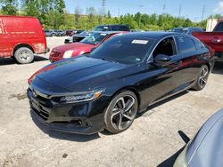 Honda Accord salvage cars for sale: 2022 Honda Accord Sport SE