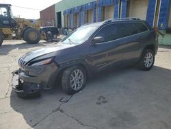 Salvage cars for sale at Columbus, OH auction: 2017 Jeep Cherokee Latitude