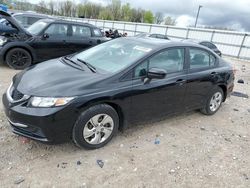 Honda salvage cars for sale: 2014 Honda Civic LX