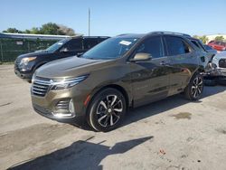 Salvage cars for sale from Copart Orlando, FL: 2023 Chevrolet Equinox Premier