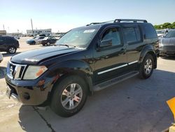 Salvage cars for sale at Grand Prairie, TX auction: 2008 Nissan Pathfinder S