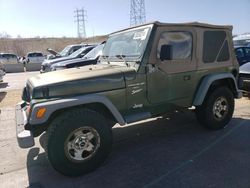 Salvage cars for sale at Littleton, CO auction: 1997 Jeep Wrangler / TJ Sport