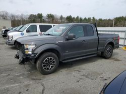 Salvage trucks for sale at Exeter, RI auction: 2017 Ford F150 Super Cab