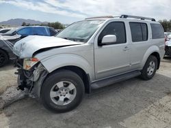 Salvage cars for sale at Las Vegas, NV auction: 2007 Nissan Pathfinder LE