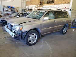 Salvage cars for sale at Ham Lake, MN auction: 2005 Toyota Highlander Limited