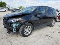 Salvage cars for sale from Copart Haslet, TX: 2021 Chevrolet Equinox LS