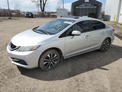 Vehiculos salvage en venta de Copart Montreal Est, QC: 2014 Honda Civic LX