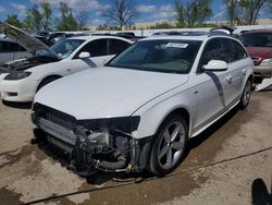 Salvage cars for sale from Copart Bridgeton, MO: 2012 Audi A4 Premium Plus