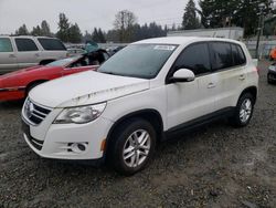 Volkswagen salvage cars for sale: 2011 Volkswagen Tiguan S