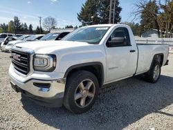 Salvage cars for sale at Graham, WA auction: 2016 GMC Sierra C1500