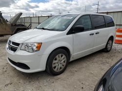 Salvage cars for sale from Copart Haslet, TX: 2019 Dodge Grand Caravan SE