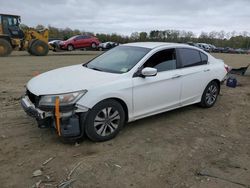 Honda Accord salvage cars for sale: 2014 Honda Accord LX