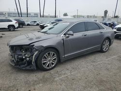 Salvage cars for sale at Van Nuys, CA auction: 2014 Lincoln MKZ