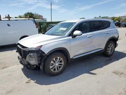 Vehiculos salvage en venta de Copart Orlando, FL: 2019 Hyundai Santa FE SEL