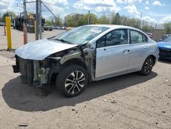 Vehiculos salvage en venta de Copart Chalfont, PA: 2013 Honda Civic EX