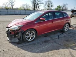 Salvage cars for sale from Copart West Mifflin, PA: 2013 Ford Focus Titanium